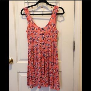 Pacsun la hearts button up tank swing dress